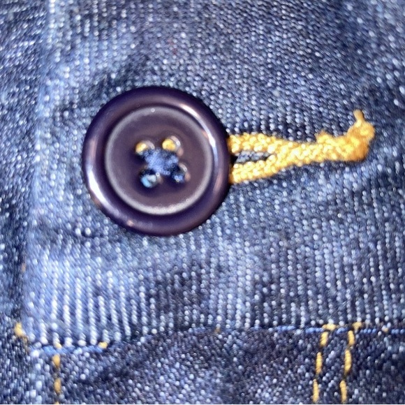 2000’S SHORTS NANA FASHION SHORTS W27” DARK WASH - Picture 4 of 5